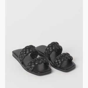 This seasons h&m braided sandals!